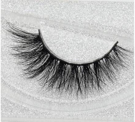 💎Faux Aurelia 3D Mink Eyelashes – Wispy Cat Eye False Lashes for Natural Glam & Reusable Volume