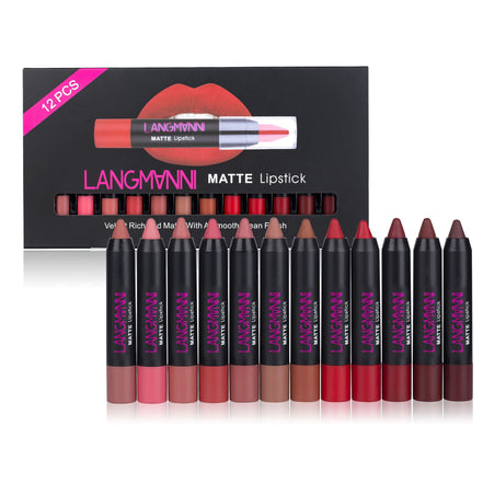 💄 12 LIPSTICK SET – YOUR ALL-IN-ONE BEAUTY COLLECTION