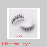 ✨Luxury Reusable 3D Mink Self-Adhesive Lashes – Glue-Free, Natural Volume, 10–20 Wears