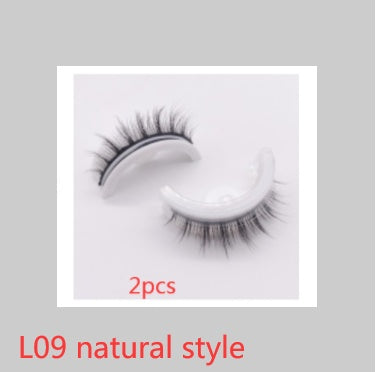 ✨Luxury Reusable 3D Mink Self-Adhesive Lashes – Glue-Free, Natural Volume, 10–20 Wears