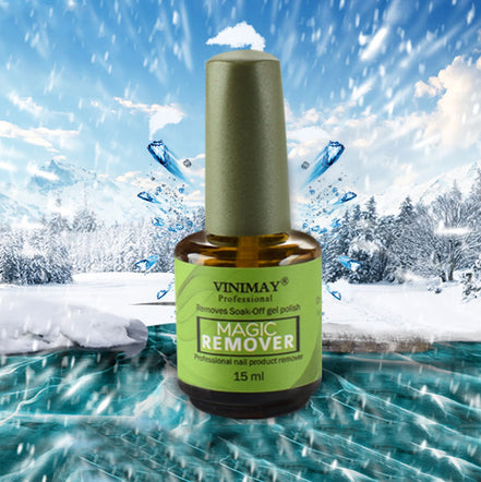 New Nail Polish Burst Magic Nail Polish Remover  Fast Soak Off Sticky  Nail Gel Polish Degreaser Cleaner Benspiti