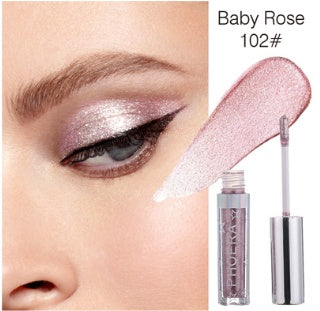 🌟PHOERA Magnificent Metals Glitter & Glow Liquid Eyeshadow – 12 Holographic Shimmer Shades | Long-Lasting Waterproof Glitter Eye Topper
