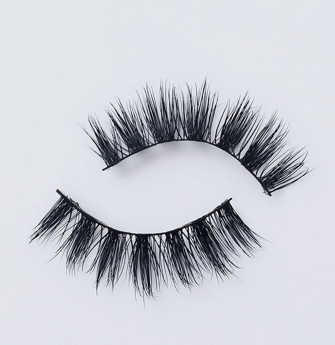 💎Faux Aurelia 3D Mink Eyelashes – Wispy Cat Eye False Lashes for Natural Glam & Reusable Volume