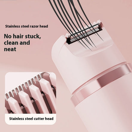 ✨SilkGlide Dual-Head Electric Shaver – Painless Hair Removal for Face, Bikini, Underarm & Legs