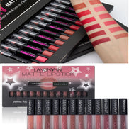 💄 Matte Velvet Waterproof Lipstick Set
