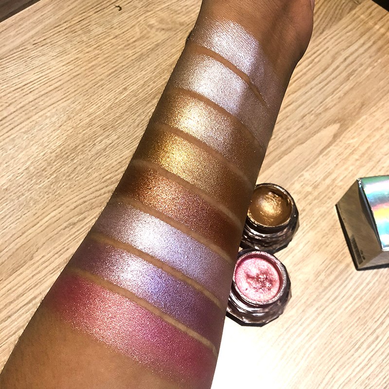 🌟Mermaid Glow Jelly Highlighter – Liquid Face & Body Shimmer | Waterproof Festival Glow Gel | Radiant Gold Illuminator for Eyes, Cheeks & Body