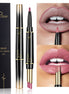 💄Double-Ended Lipstick & Lip Liner — Long-Lasting Matte, 16 Shades