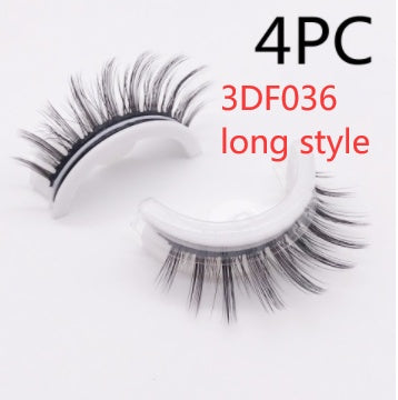 ✨Luxury Reusable 3D Mink Self-Adhesive Lashes – Glue-Free, Natural Volume, 10–20 Wears