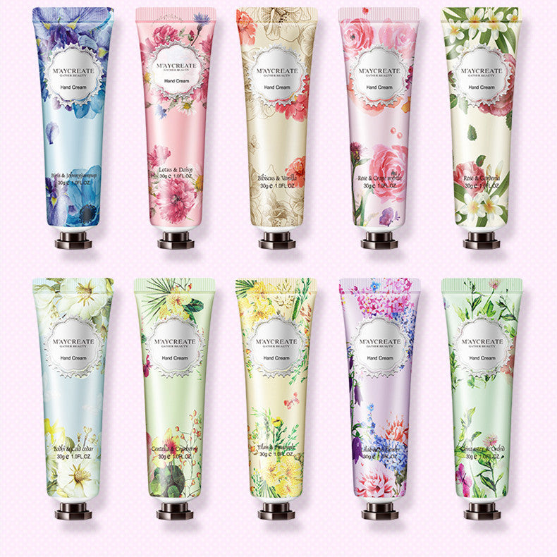 🌸Floral Moisturizing Hand Cream for Dry & Cracked Hands – Deep Hydration, Soft Skin Formula (30g)