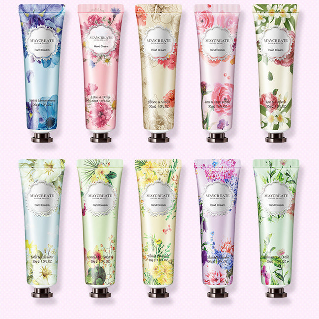🌸Floral Moisturizing Hand Cream for Dry & Cracked Hands – Deep Hydration, Soft Skin Formula (30g)