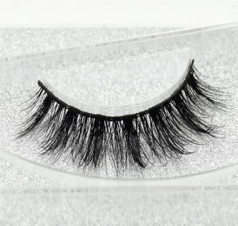 💎Faux Aurelia 3D Mink Eyelashes – Wispy Cat Eye False Lashes for Natural Glam & Reusable Volume