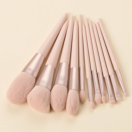 💖GlowGlam Beauty Brush Kit – 12-Piece Flawless Makeup Brush Set for Everyday Glam