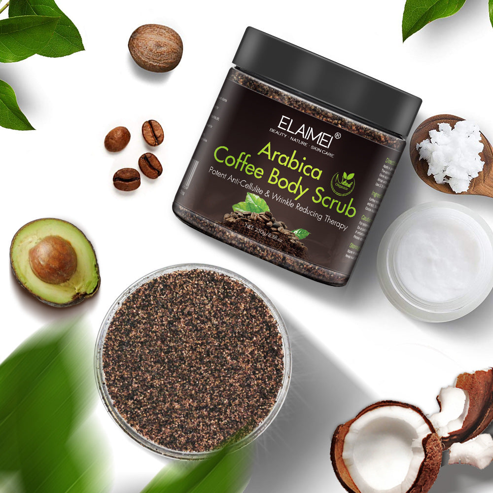 🔥Coffee Glow Body Scrub – Exfoliate, Smooth & Brighten Skin Naturally