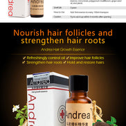 Hair Growth Anti Hair Loss Liquid 20ml Dense Hair Andrea Hairstyle Keratin Hair Care Styling Products Sunburst