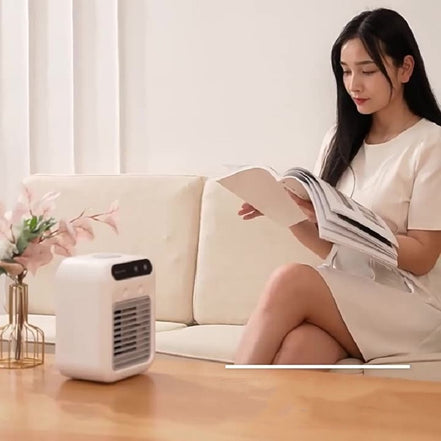 ❄️ ArcticFlow™ Portable Air Cooling Fan (3-in-1 Air Conditioner, Cooler & Humidifier)