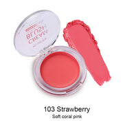 💗PHOERA Light & Brightening Cream Blush – Natural Radiant Glow Cheek Tint (Long-Lasting, Blendable, 8 Shades)