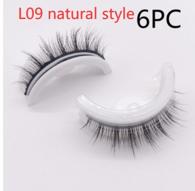 ✨Luxury Reusable 3D Mink Self-Adhesive Lashes – Glue-Free, Natural Volume, 10–20 Wears