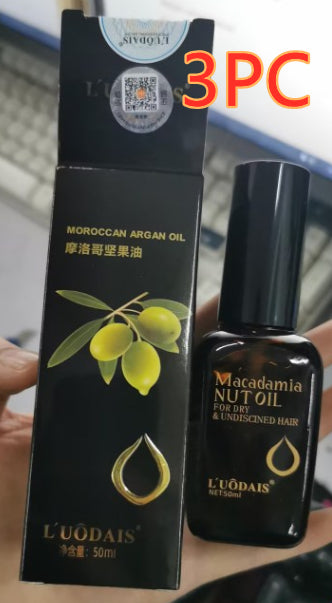💎Argan Glow™ Leave-In Hair Repair Oil (Frizz Control & Deep Shine)
