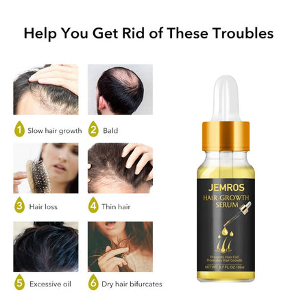 🌿Herbal Hair Growth Essential Oil – Natural Scalp Nourishing Formula for Thicker, Stronger, Healthier Hair