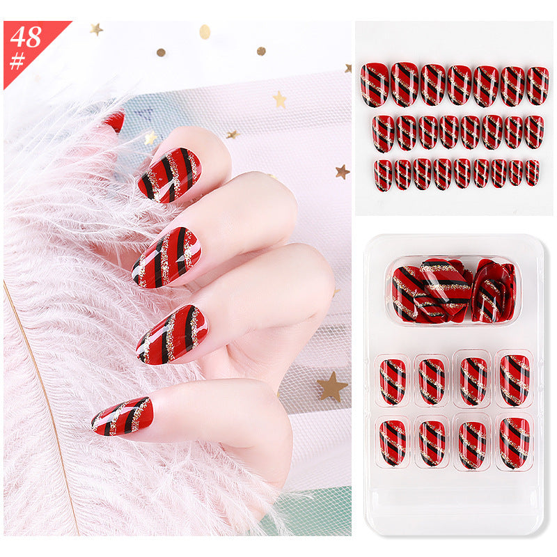 Long Lasting New Fake Nails Wearable Nail Patch Benspiti