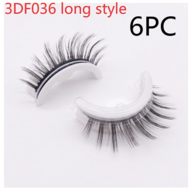 ✨Luxury Reusable 3D Mink Self-Adhesive Lashes – Glue-Free, Natural Volume, 10–20 Wears