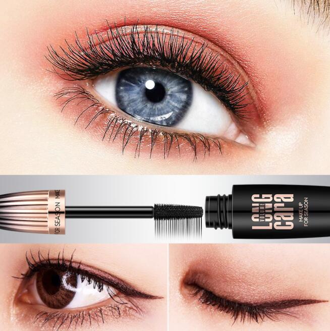 💄4D Silk Fiber Lash Mascara – Waterproof Extension Effect for Ultra-Long, Curled & Volumized Lashes