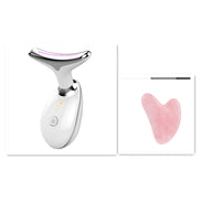 💎EMS Thermal Neck Lifting Massager – Electric Microcurrent Wrinkle Remover & Skin Tightening Device