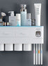 🪥All-in-One Magnetic Toothbrush Holder & Bathroom Organizer with Toothpaste Squeezer