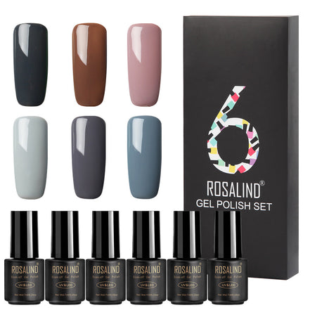 Long lasting Fine Nail polish 6 bottles Benspiti