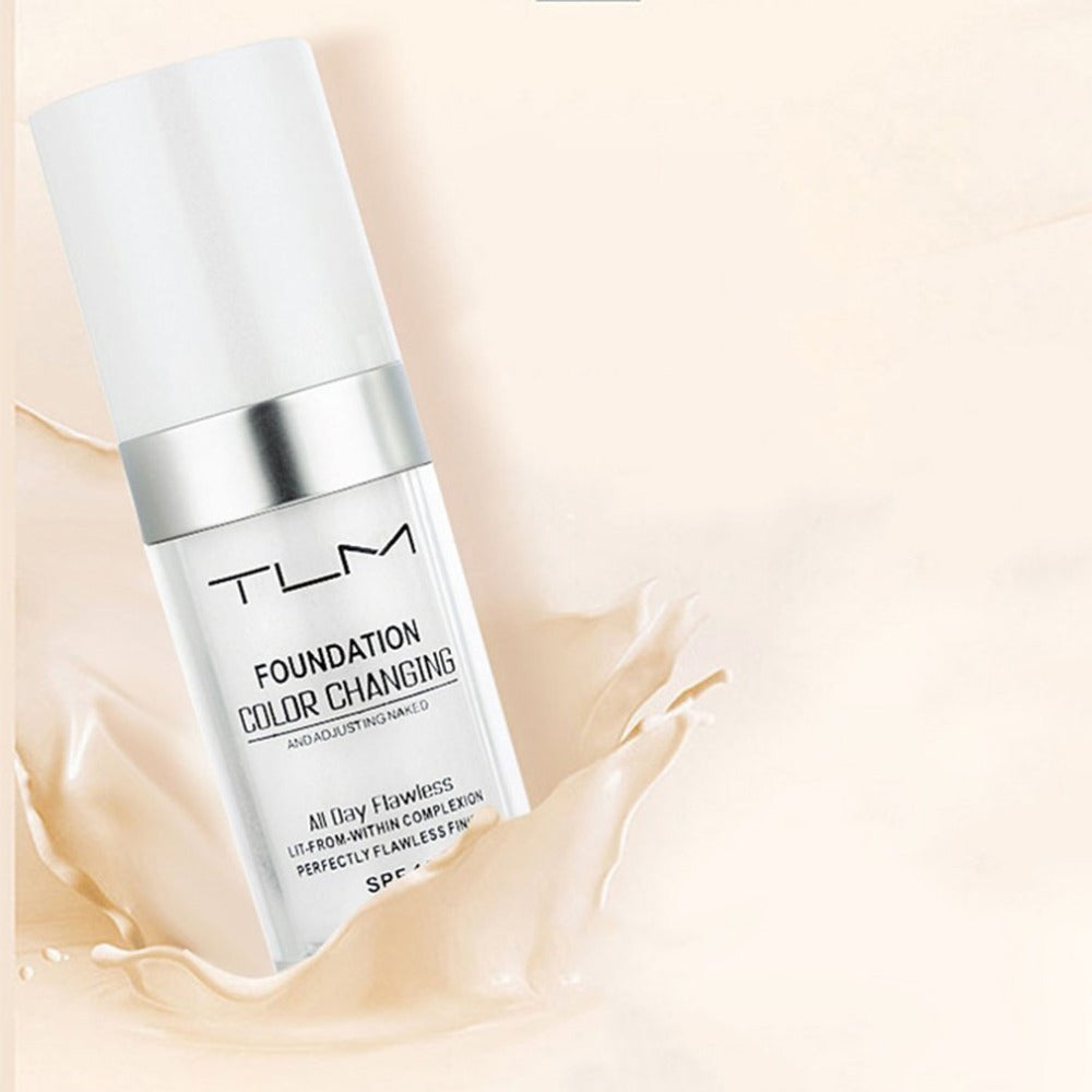 💄FlawlessMatch™ Color Changing Foundation – One Shade That Adapts to Every Skin Tone