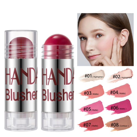 💄Long-Lasting Cream Blush Stick – Natural Glow Cheek Color, Waterproof & Easy Blend Makeup for Fresh Radiant Look