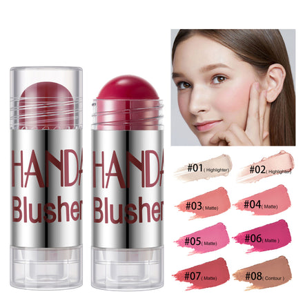 💄Long-Lasting Cream Blush Stick – Natural Glow Cheek Color, Waterproof & Easy Blend Makeup for Fresh Radiant Look