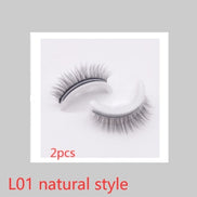 ✨Luxury Reusable 3D Mink Self-Adhesive Lashes – Glue-Free, Natural Volume, 10–20 Wears