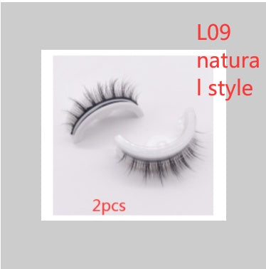 ✨Luxury Reusable 3D Mink Self-Adhesive Lashes – Glue-Free, Natural Volume, 10–20 Wears