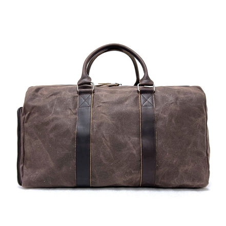 🧳 Men’s One Shoulder Travel Gym Bag – Large Capacity Wet & Dry Separation Canvas Duffel