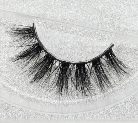 💎Faux Aurelia 3D Mink Eyelashes – Wispy Cat Eye False Lashes for Natural Glam & Reusable Volume
