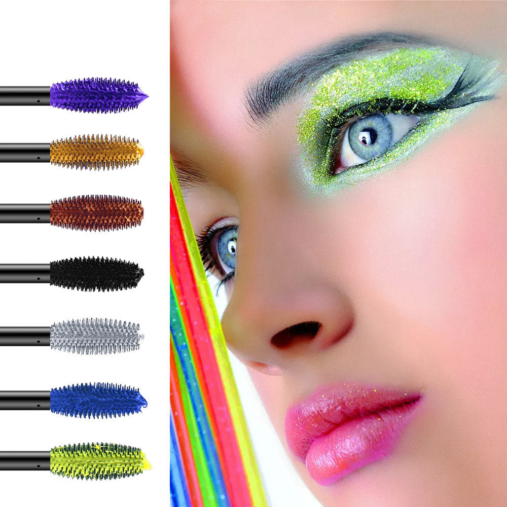 🔥GlowLash™ Neon Fluorescent Mascara – Waterproof, Smudge-Proof, Ultra Bold Colors