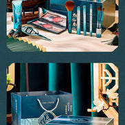 🌿 Green Lotus 18-Piece Beauty & Skincare Makeup Set