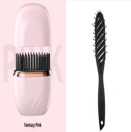 Mini Hair Straightening Comb Wireless Charging Portable Multifunctional Hair Care Not Hurt Hair Styling Comb Hair Straightener