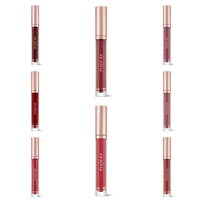 💄Phofay Hyaluronic Lip Gloss – Glass Shine • Hydrating • Plumping Effect