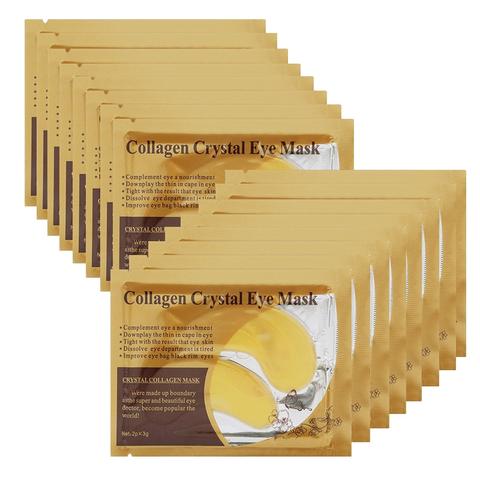 ⭐Gold Crystal Collagen Eye Patches – Reduce Puffiness, Dark Circles & Fine Lines in Minutes