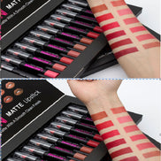 💄 Matte Velvet Waterproof Lipstick Set