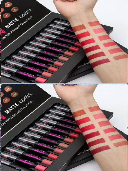 💄 Matte Velvet Waterproof Lipstick Set