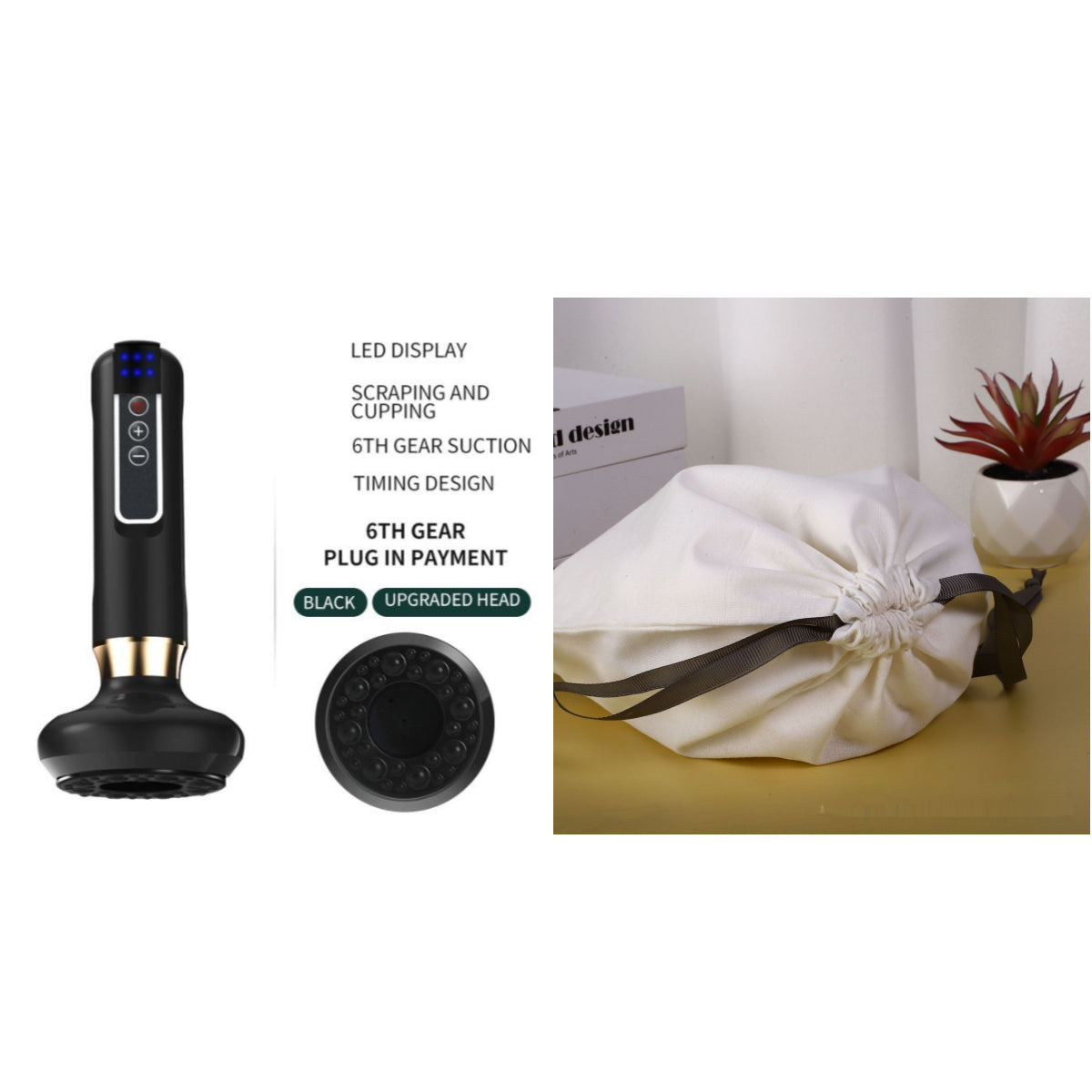 🌿 Electric Vacuum Cupping Massager