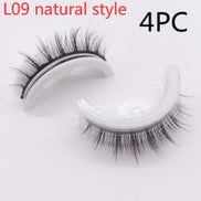 ✨Luxury Reusable 3D Mink Self-Adhesive Lashes – Glue-Free, Natural Volume, 10–20 Wears