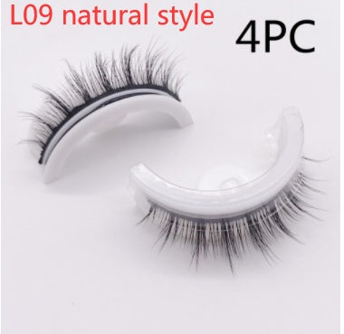 ✨Luxury Reusable 3D Mink Self-Adhesive Lashes – Glue-Free, Natural Volume, 10–20 Wears