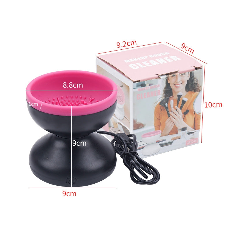 :  💖Electric Makeup Brush Cleaner Machine – Fast USB Automatic Cosmetic Brush Cleaning Tool for All Brush Sizes | Deep Clean & Dry in Seconds