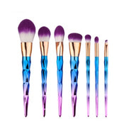 💎 7 PCS DIAMOND MAKEUP BRUSH SET