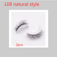 ✨Luxury Reusable 3D Mink Self-Adhesive Lashes – Glue-Free, Natural Volume, 10–20 Wears