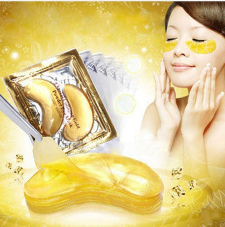 🔥24K Gold Crystal Collagen Under Eye Mask